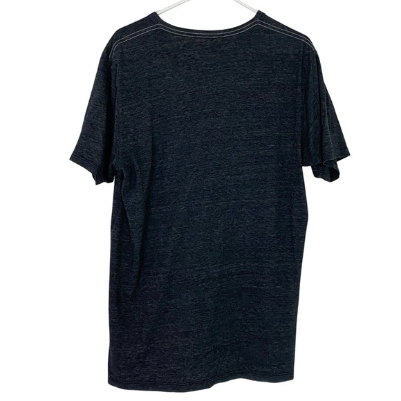 Goodlife Henley T Shirt Mens Size XL Tee Dark Grey Short Sleeve Crewneck Tshirt - Picture 3 of 9